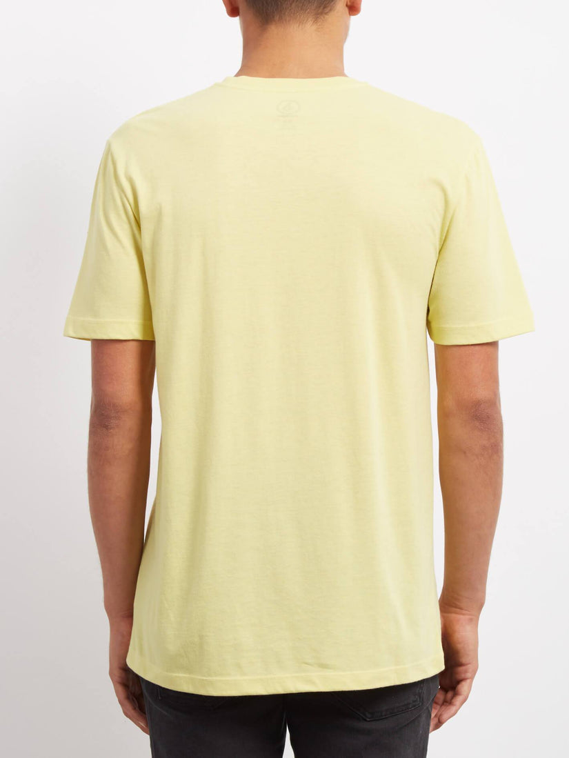 Classic Stone  T-shirt - Acid Yellow