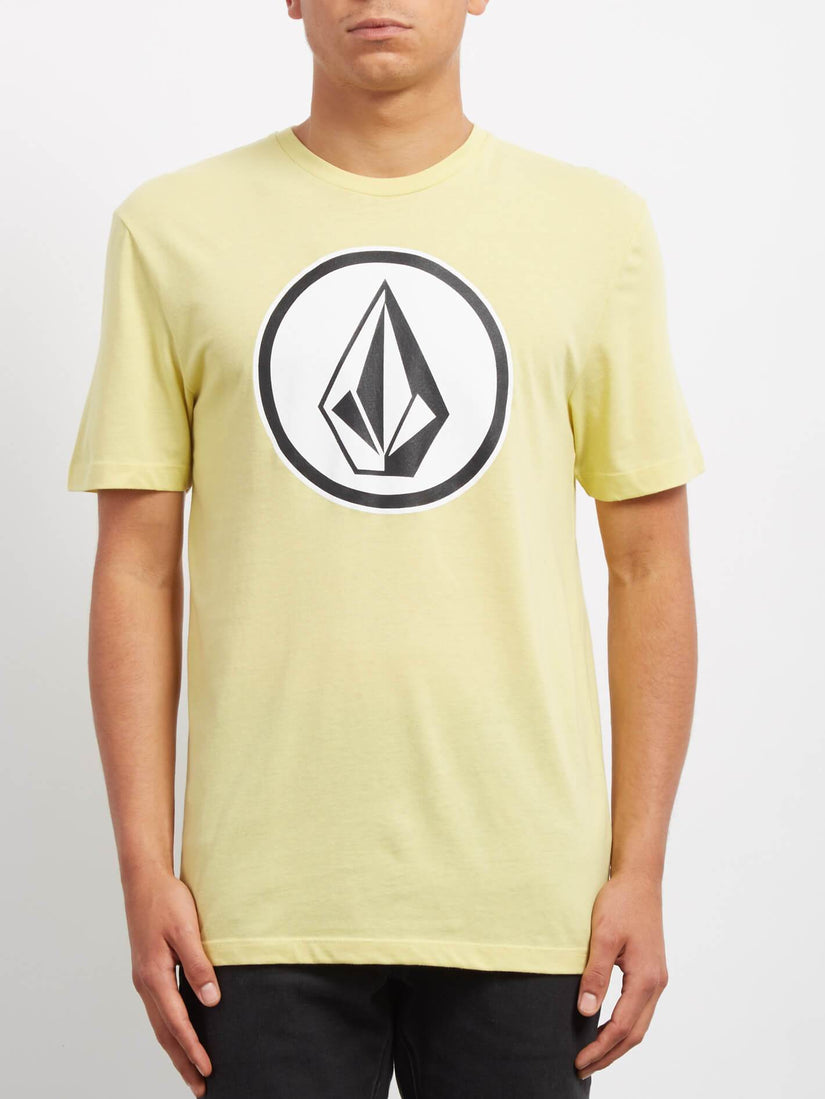 Classic Stone  T-shirt - Acid Yellow