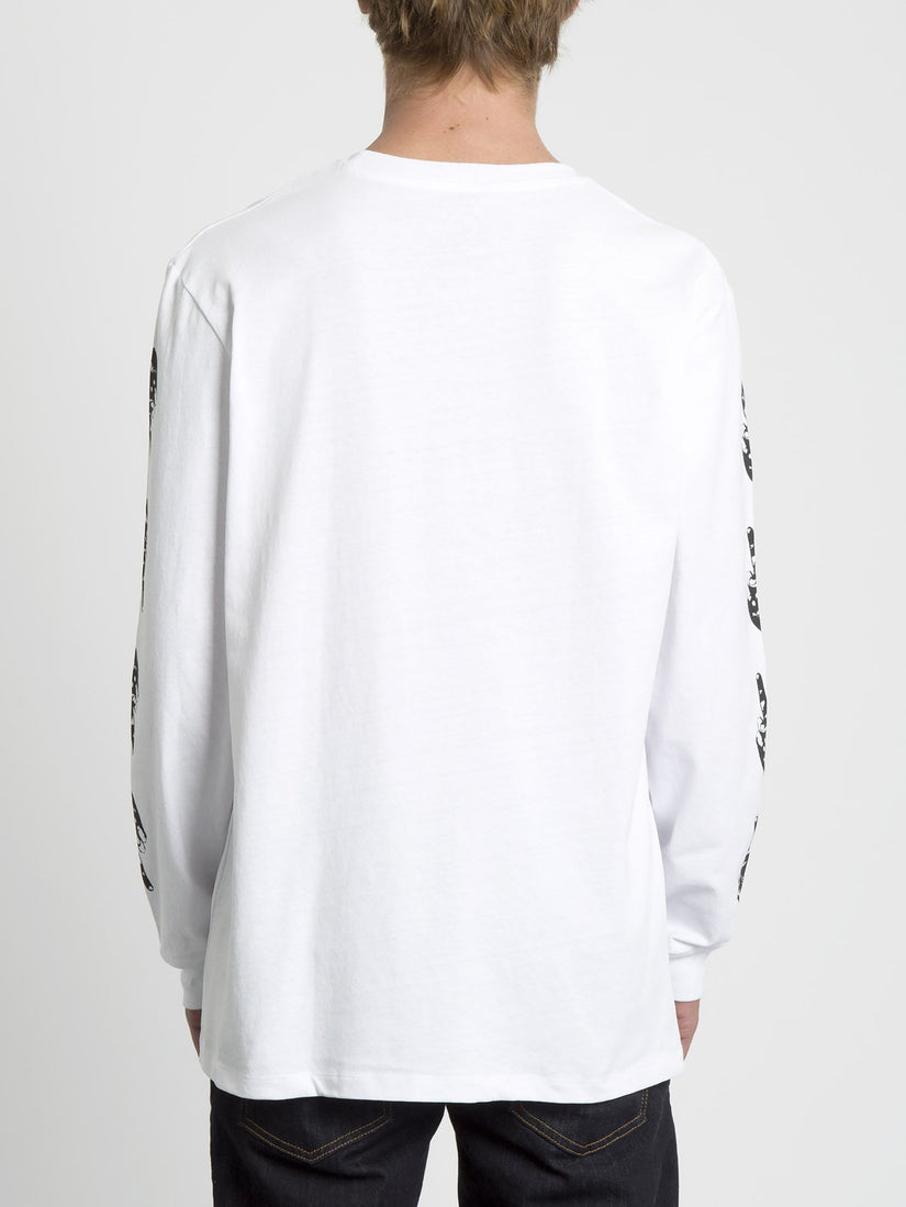 Peace Grid Boxy T-shirt - White (A4431952_WHT) [B]