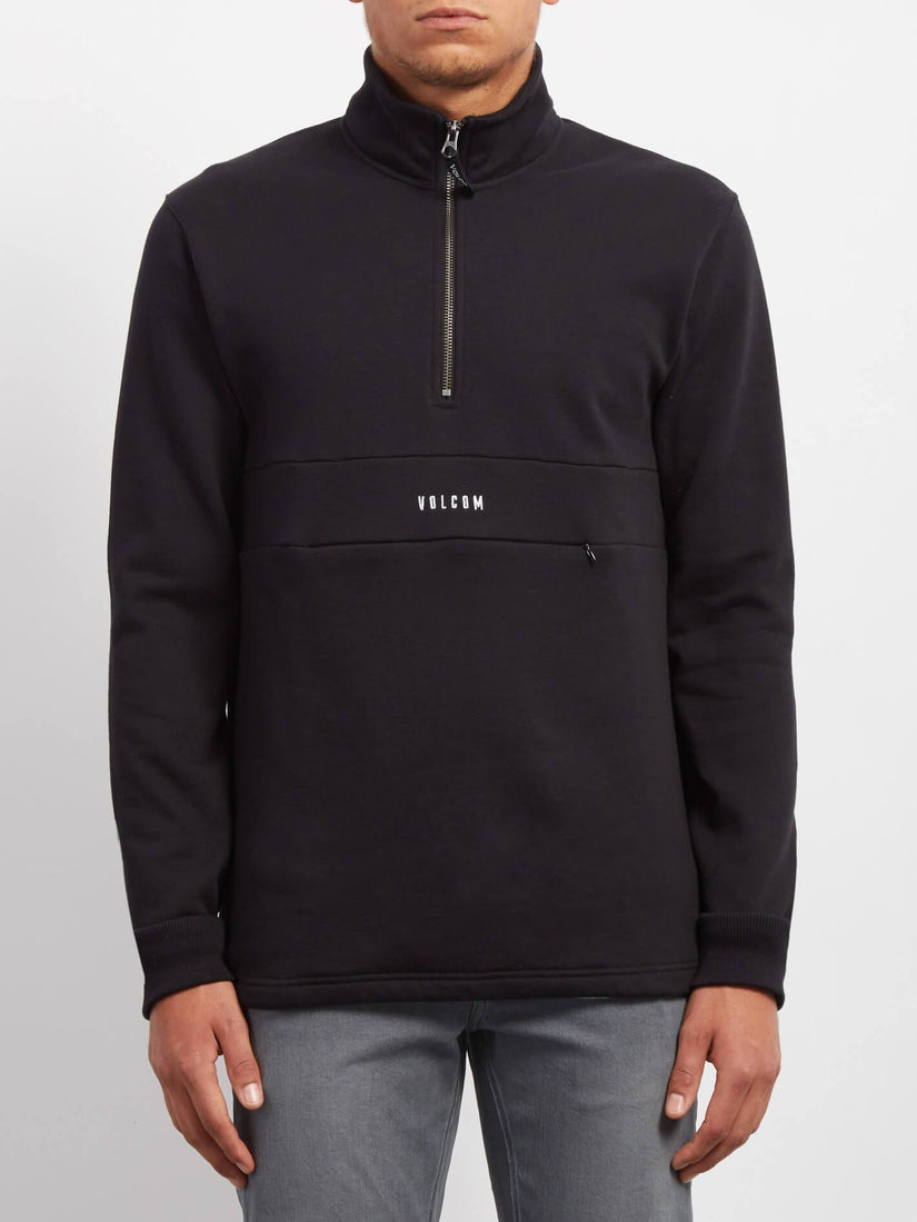 Rixon Mock Sweaters - Black