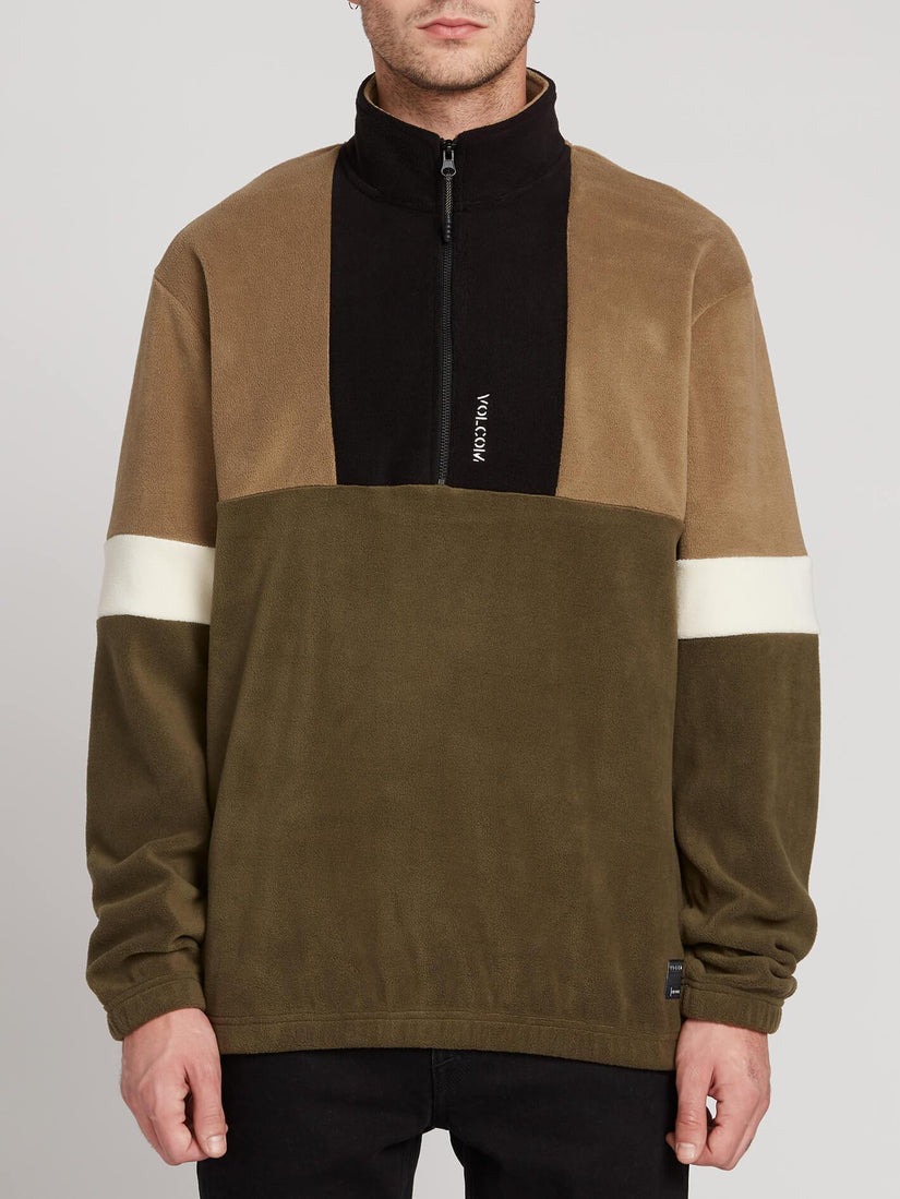 Trekker Sherpa Sweater - Dark Olive (A4631906_DKO) [2]
