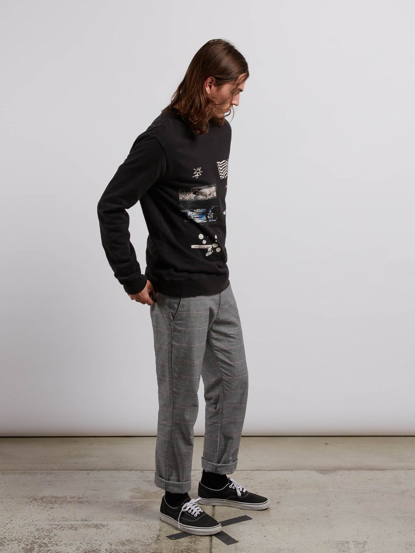 Reload Crew Sweatshirt - Washed Black