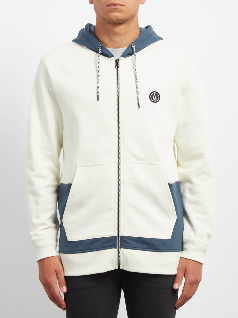 Backronym Zip Sweaters - Dirty White