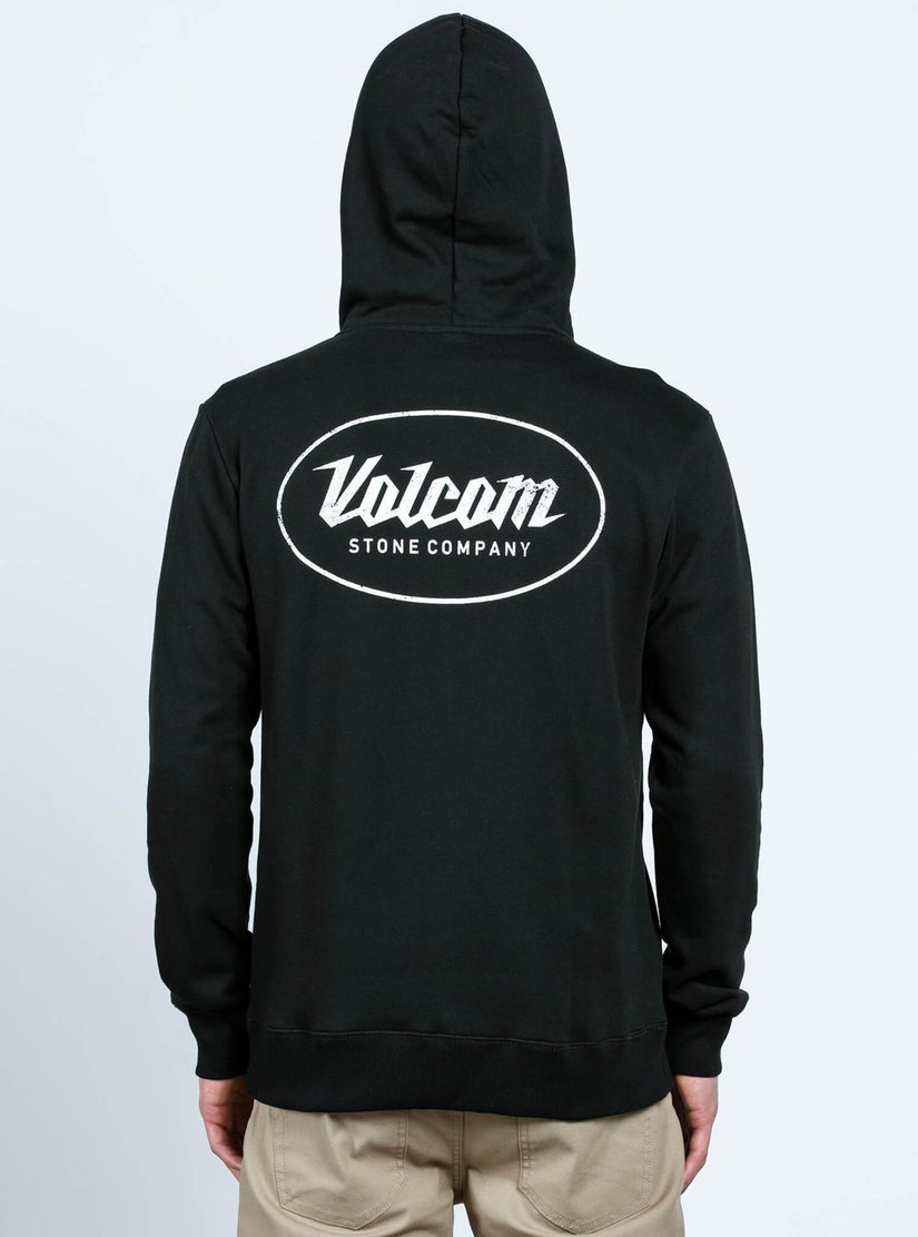 Supply Stone Zip Hoodie - Black