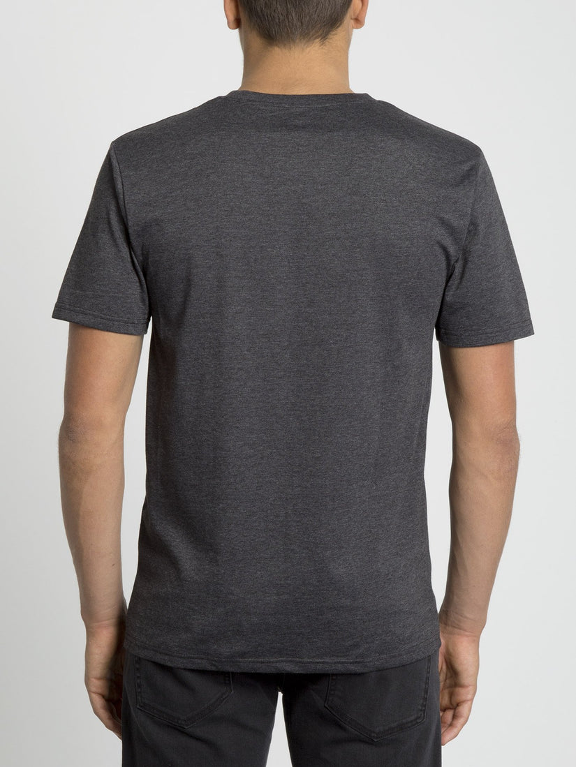 Circle Stone T-shirt - Heather Black (A5731950_HBK) [B]