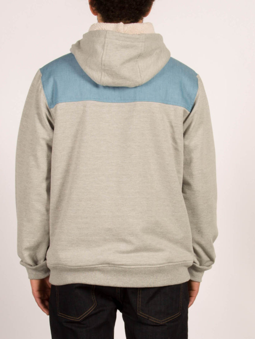LOUIE II LINED HEATHER GREY
