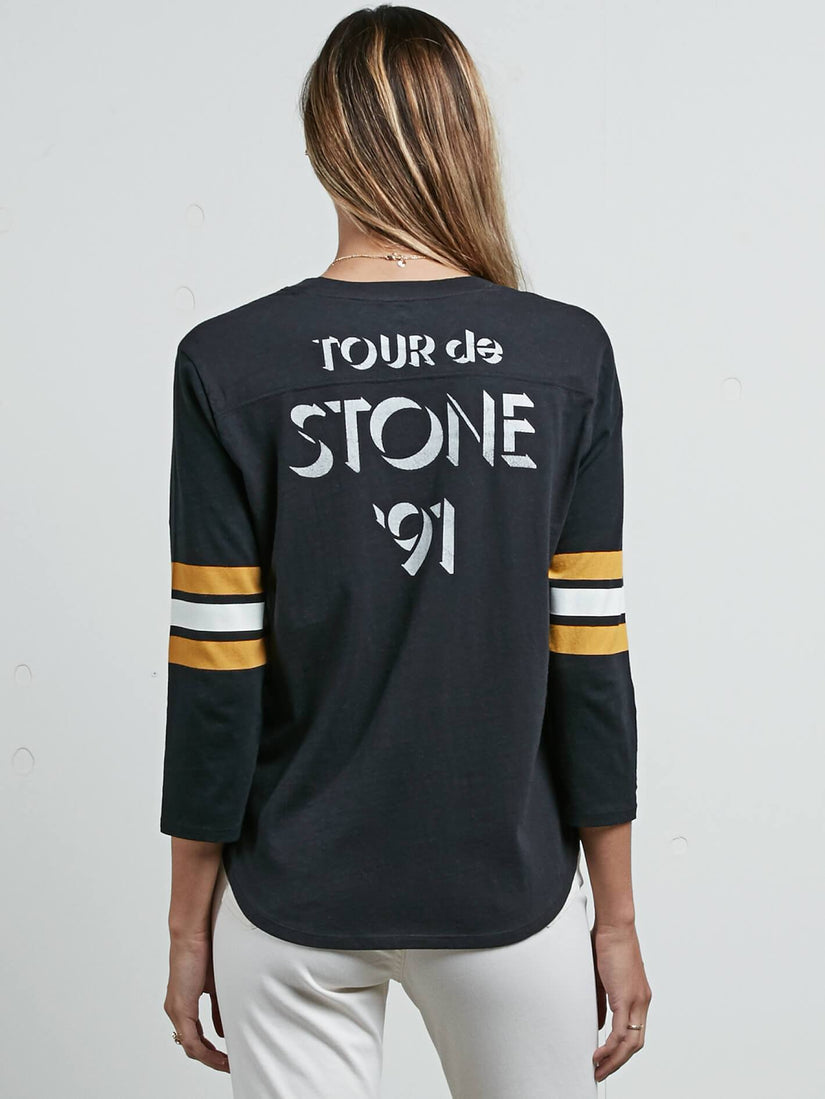 Outta Here Long Sleeve Tee - Black