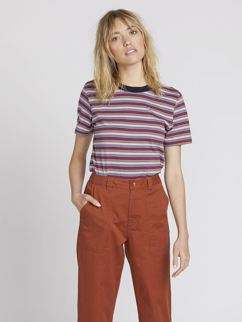 Heywood T-shirt - Plum (B0131906_PLM) [1]
