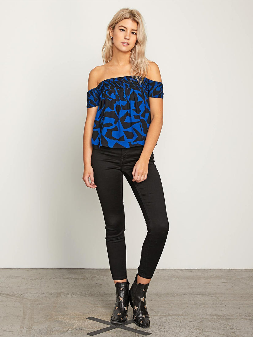 Off The Ledge Short Sleeve Shirt - Marina Blue