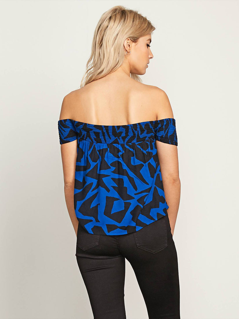 Off The Ledge Short Sleeve Shirt - Marina Blue