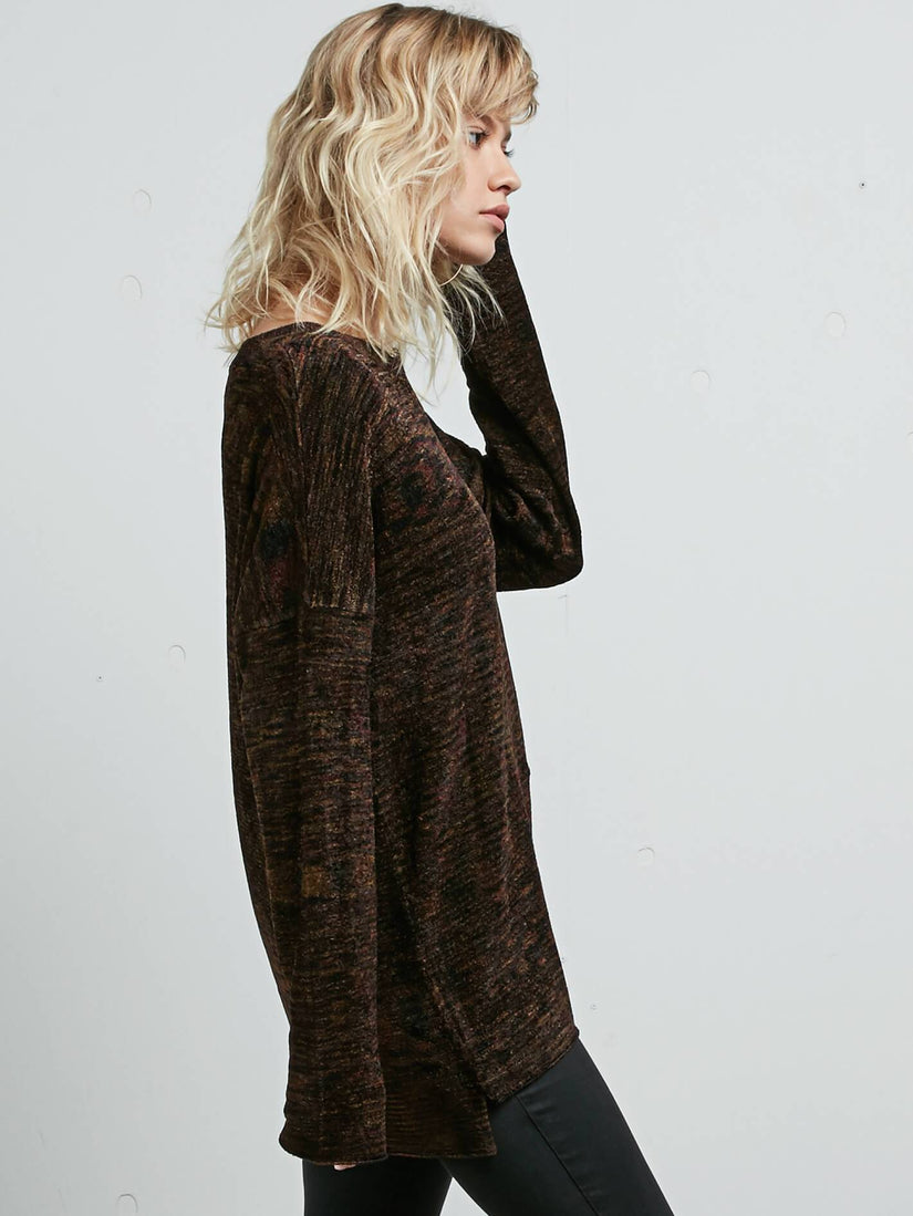 Yarn Moji Sweater - Black Combo