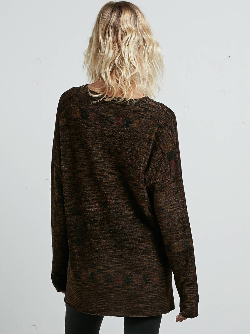 Yarn Moji Sweater - Black Combo
