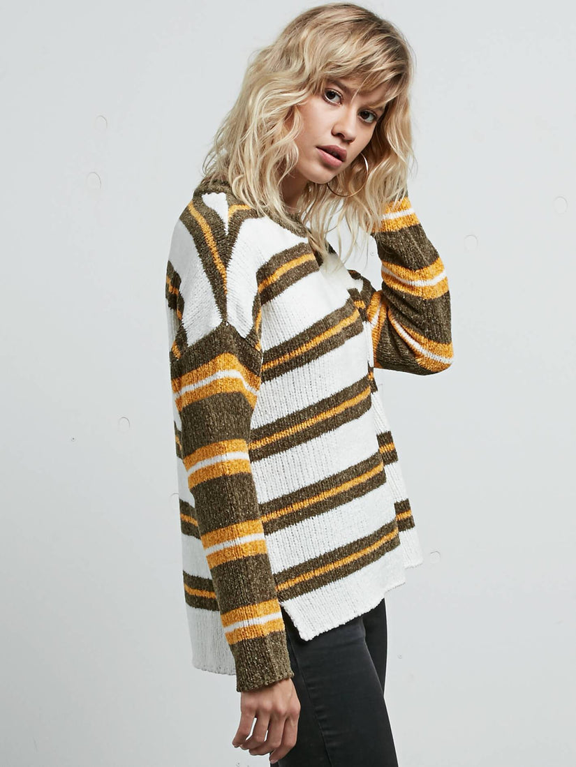Yarn Moji Sweater - Dark Camo