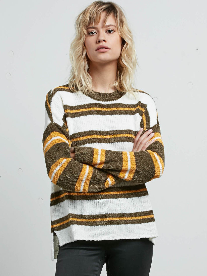 Yarn Moji Sweater - Dark Camo