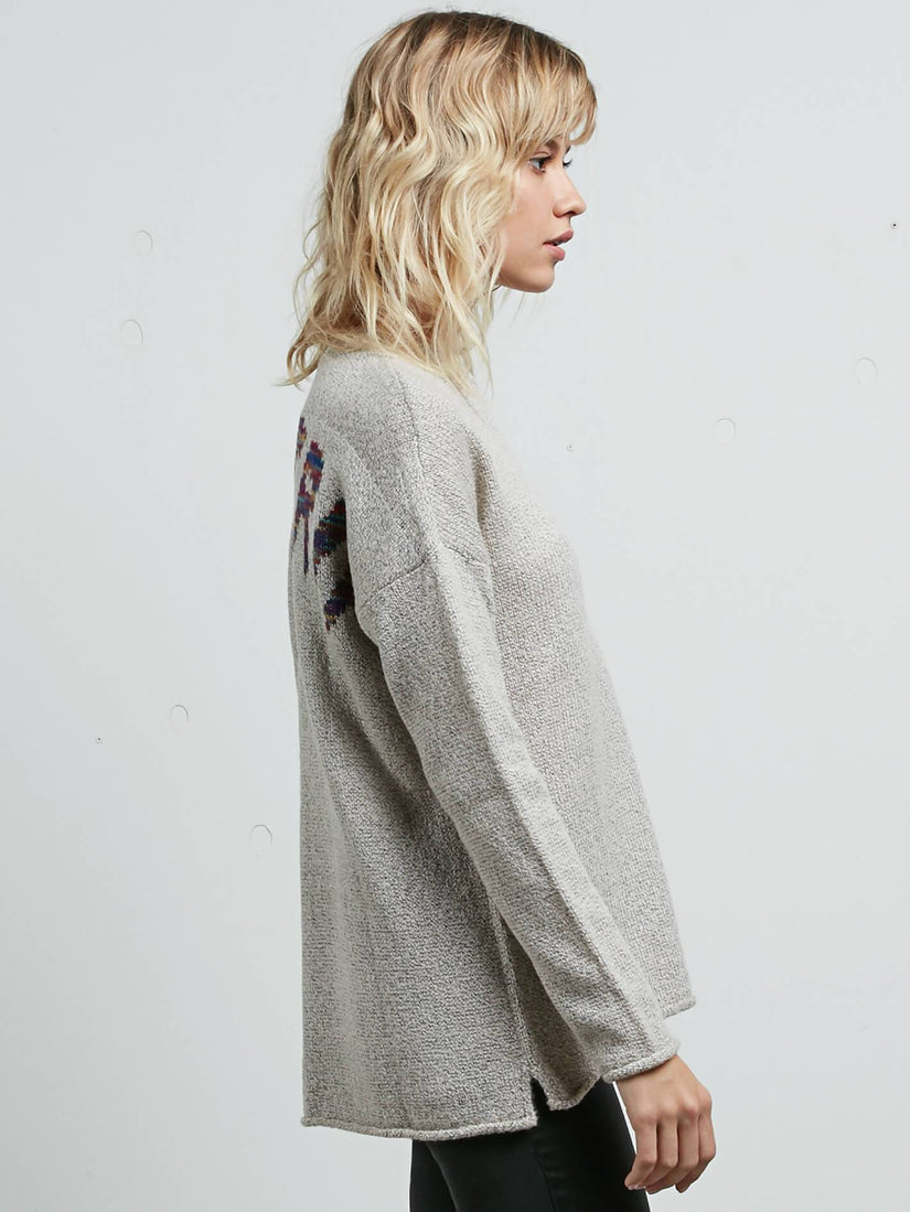 Yarn Moji Sweater - Light Grey