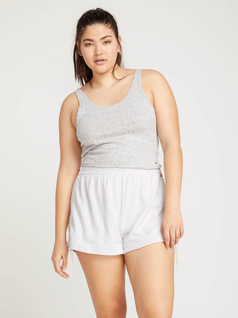Lil Fleece Short  - Light Grey