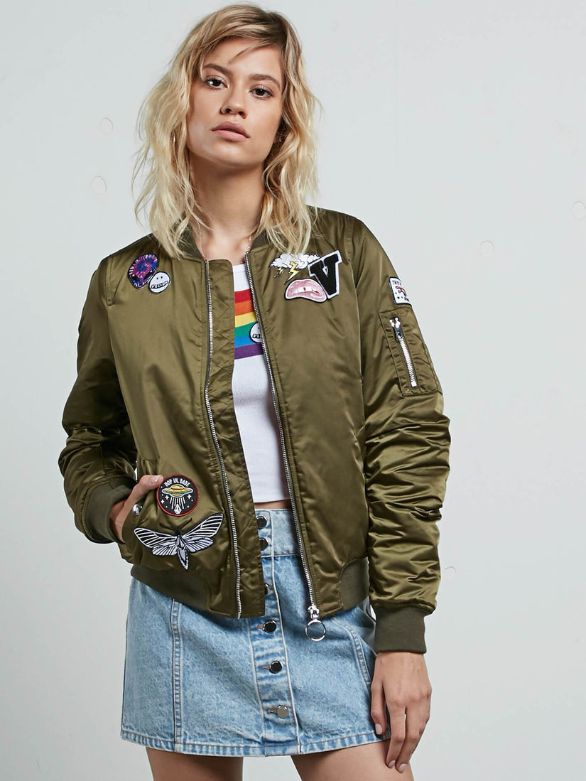 GMJ Bomber Jacket - Dark Camo