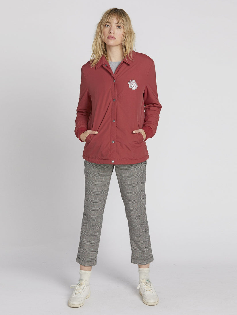 Coach Up Sherpa Jacket - Auburn (B1531964_AUB) [6]