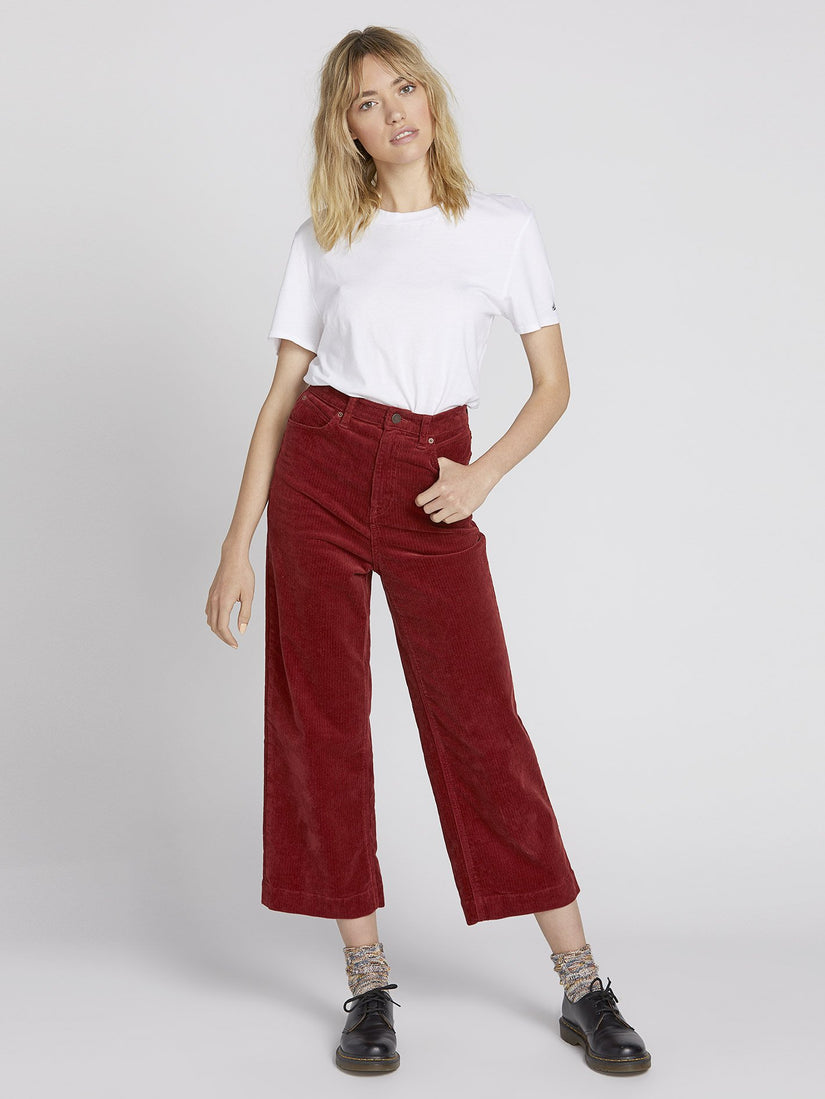 Oh My Cord Wide Leg - Auburn (B1931906_AUB) [7]
