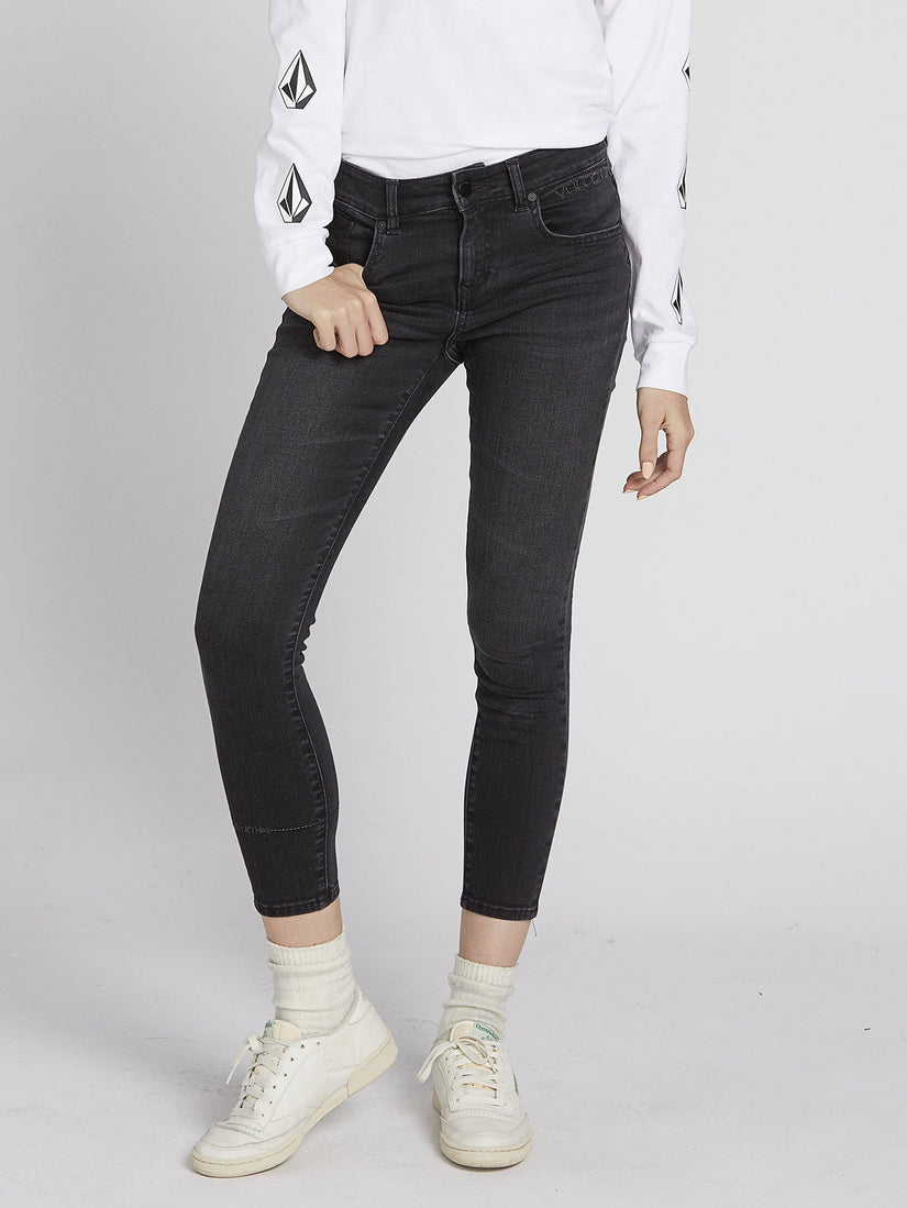 Rockout Iii Skinny Denim - Vintage Black (B1931951_VBK) [F]