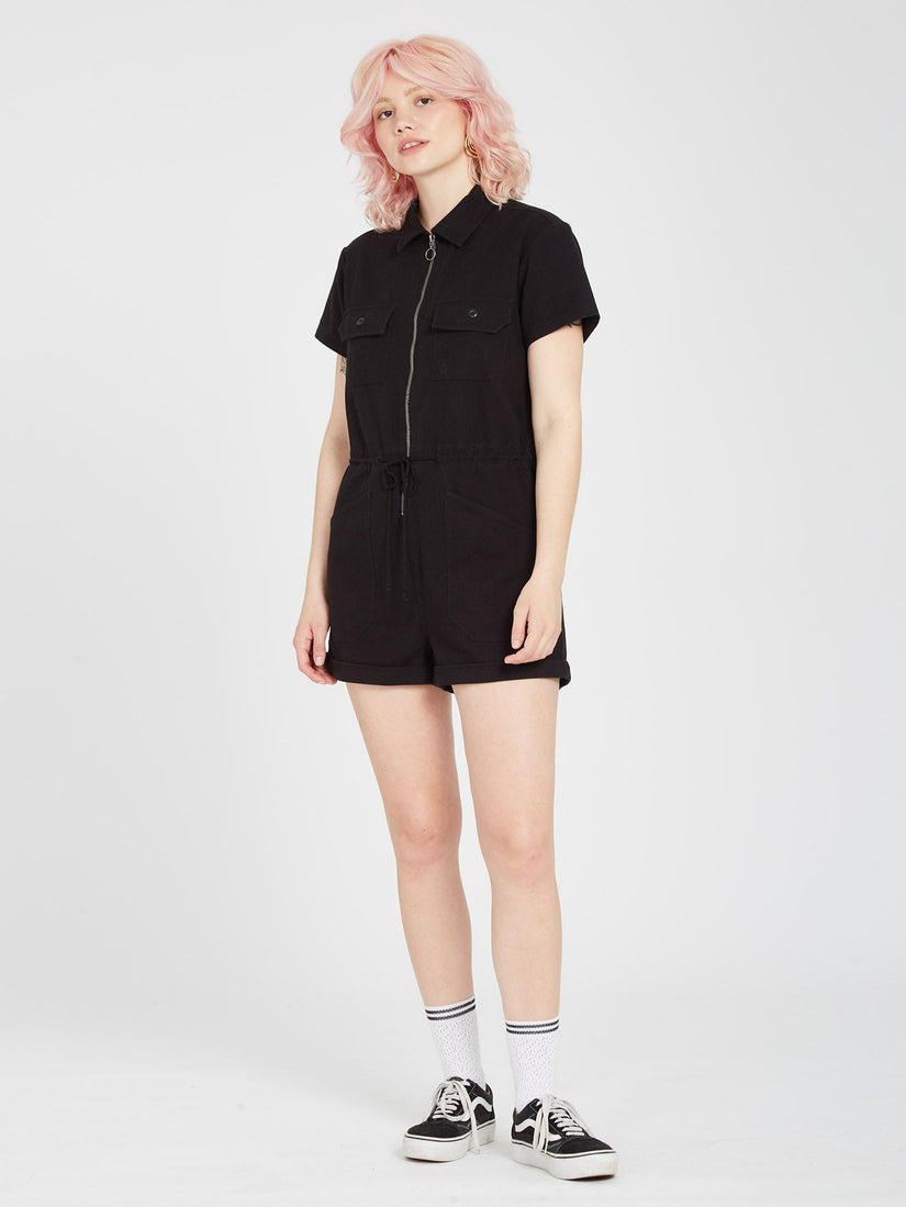 Wheelfrite Romper - BLACK (B2812301_BLK) [F]