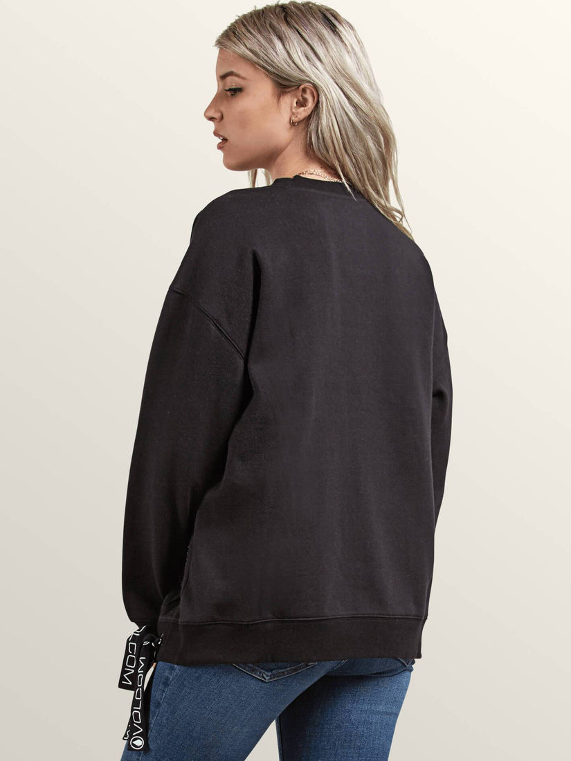 Lacy Sweater - Dark Grey