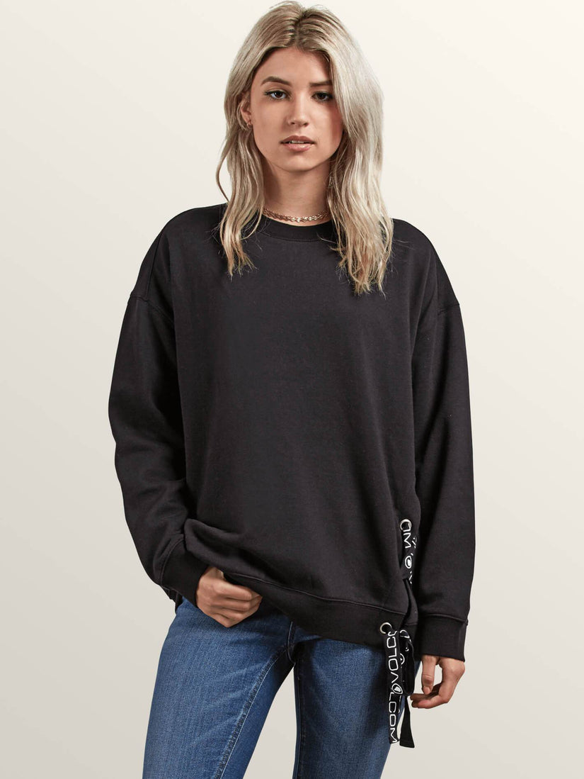 Lacy Sweater - Dark Grey