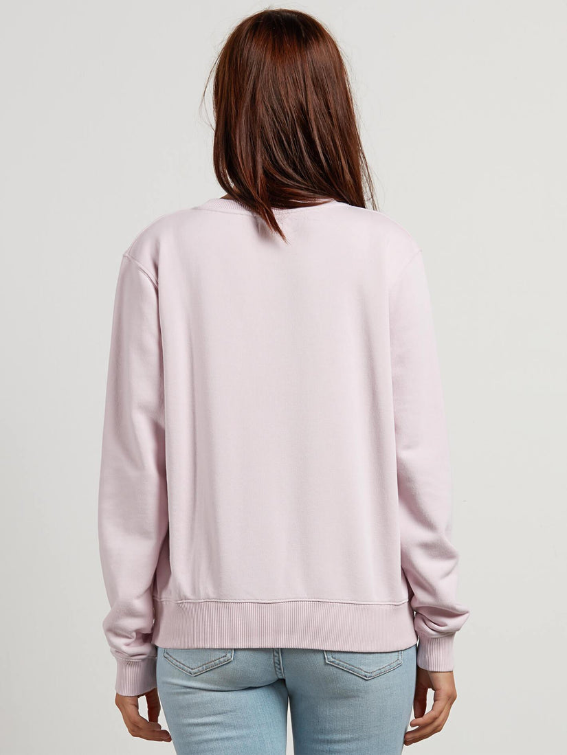 Sound Check Fleece Sweater - Light Purple