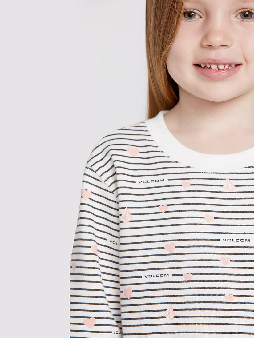 Darting Traffic Sweater - Star White (B31319L0_SWH) [6]