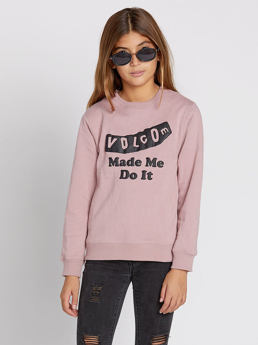 Darting Traffic Sweater - Faded Mauve (B31319Y0_FMV) [F]