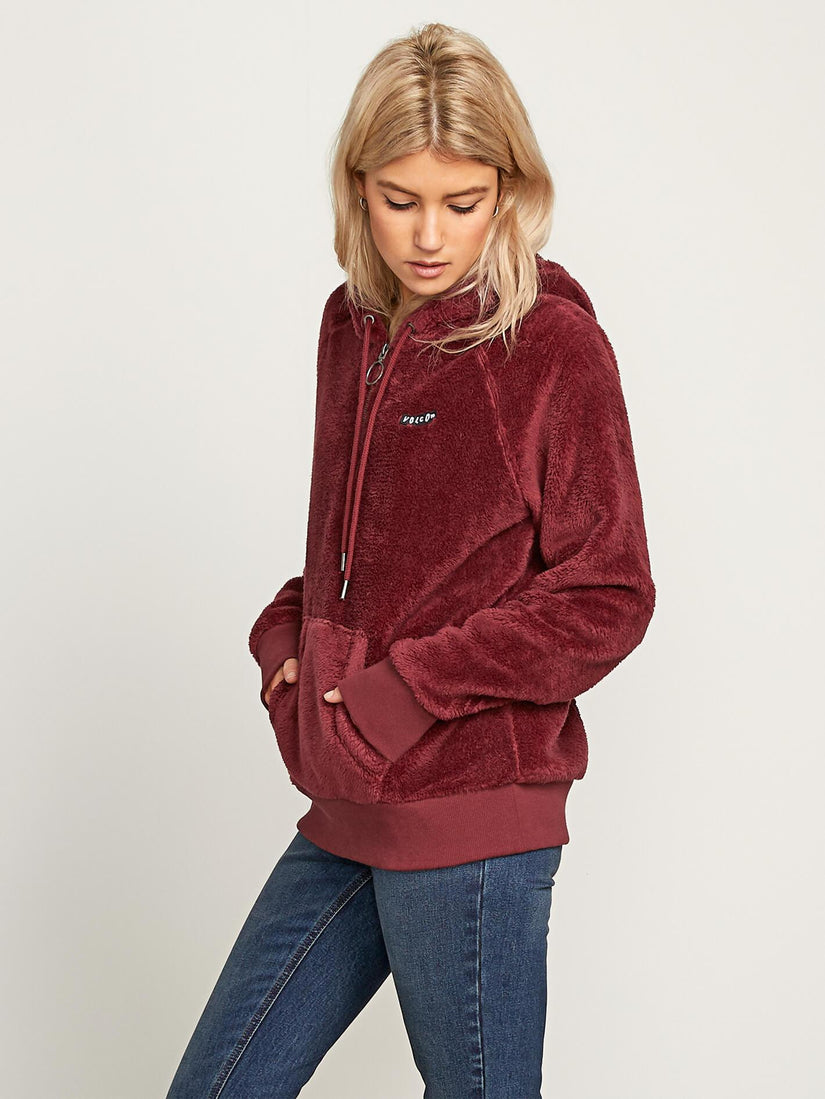 Snugz N Hugz Hoodie - Zinfandel