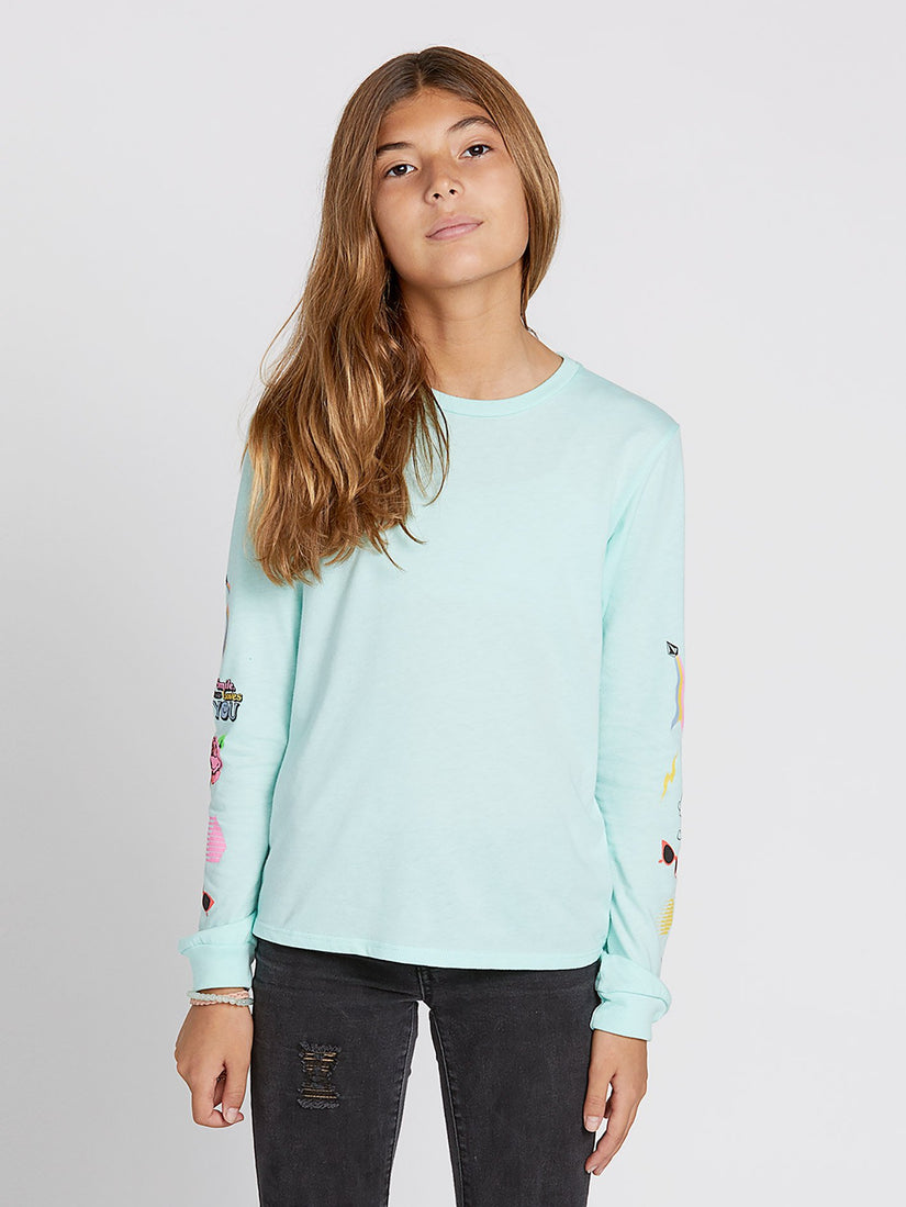 Made From Stoke T-shirt - Teal (B35319Y0_TEL) [F]
