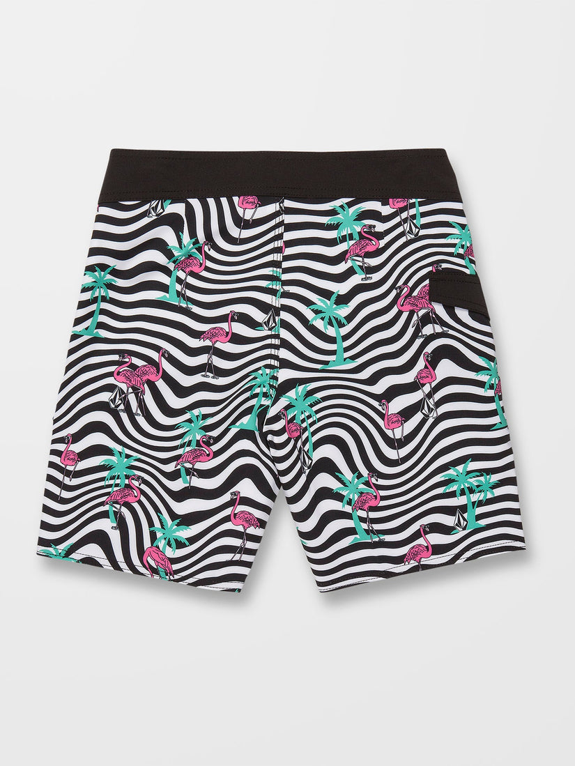 Flamingbros Mod 16" Boardshort - WHITE - (KIDS) (C0812335_WHT) [1]