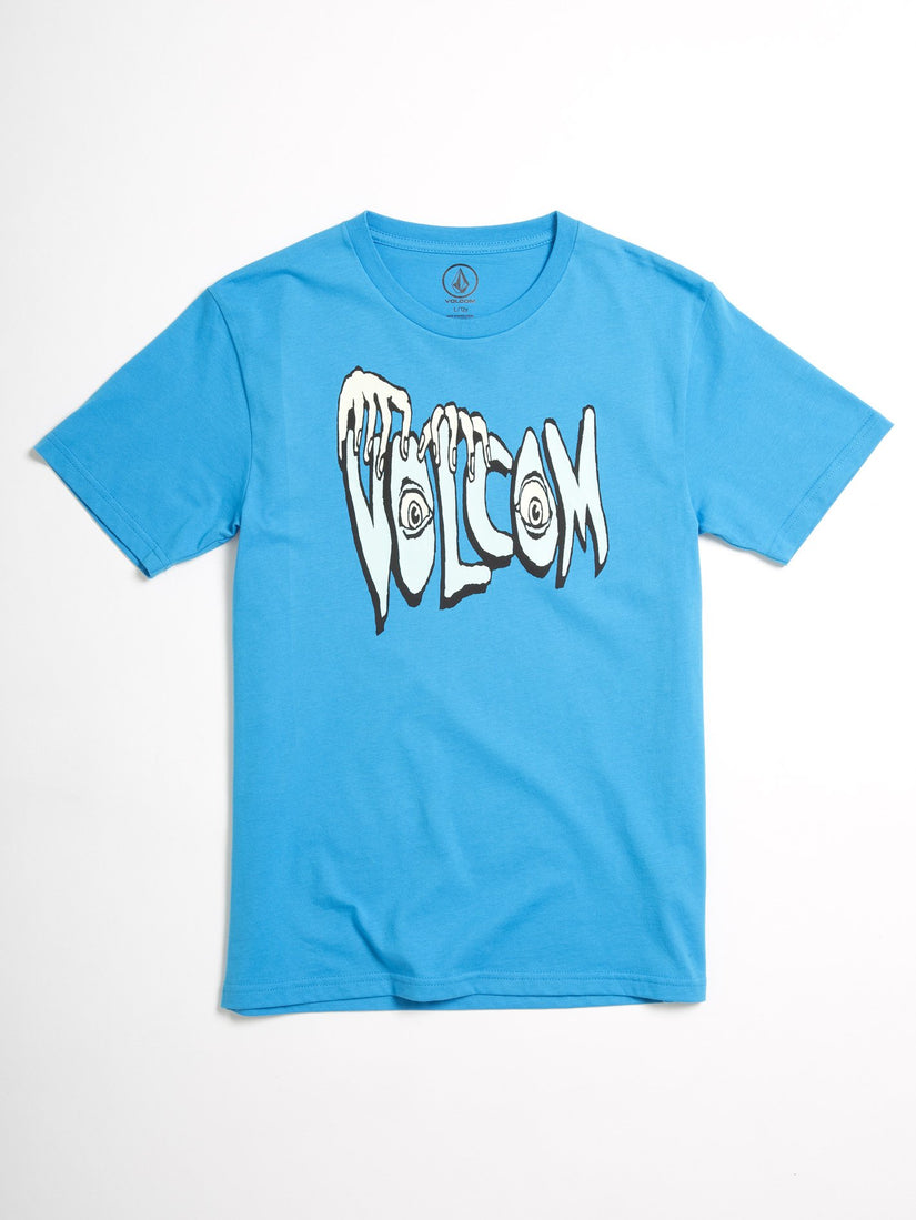 Volcom Panic T-shirt (Kids) - Cyan Blue
