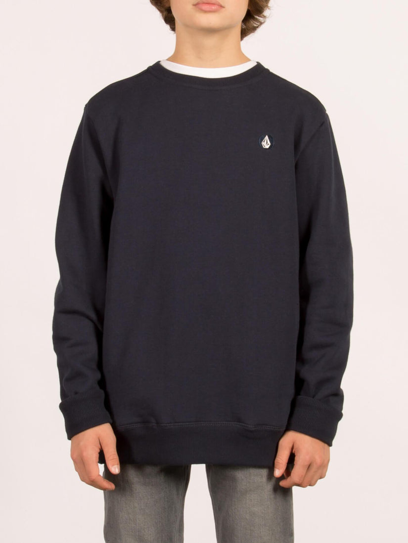 single-stone-crew-navy(Kids)