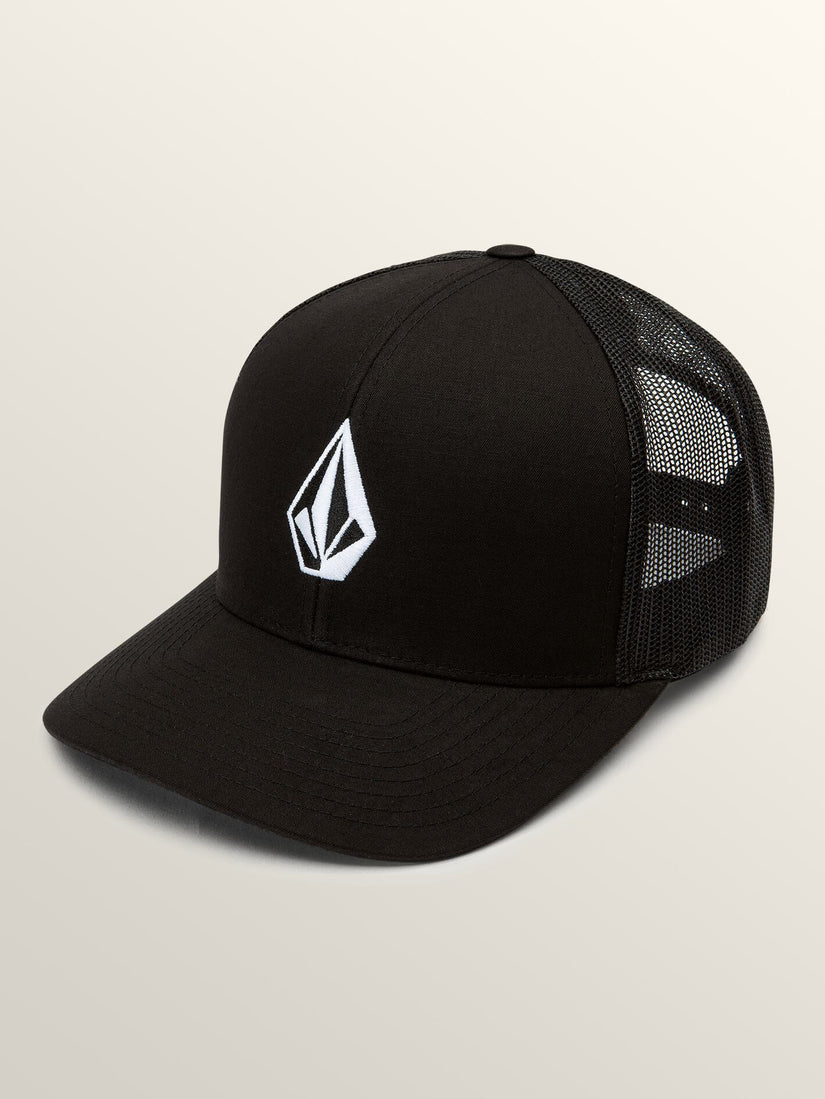 Full Stone Cheese Hat - New Black