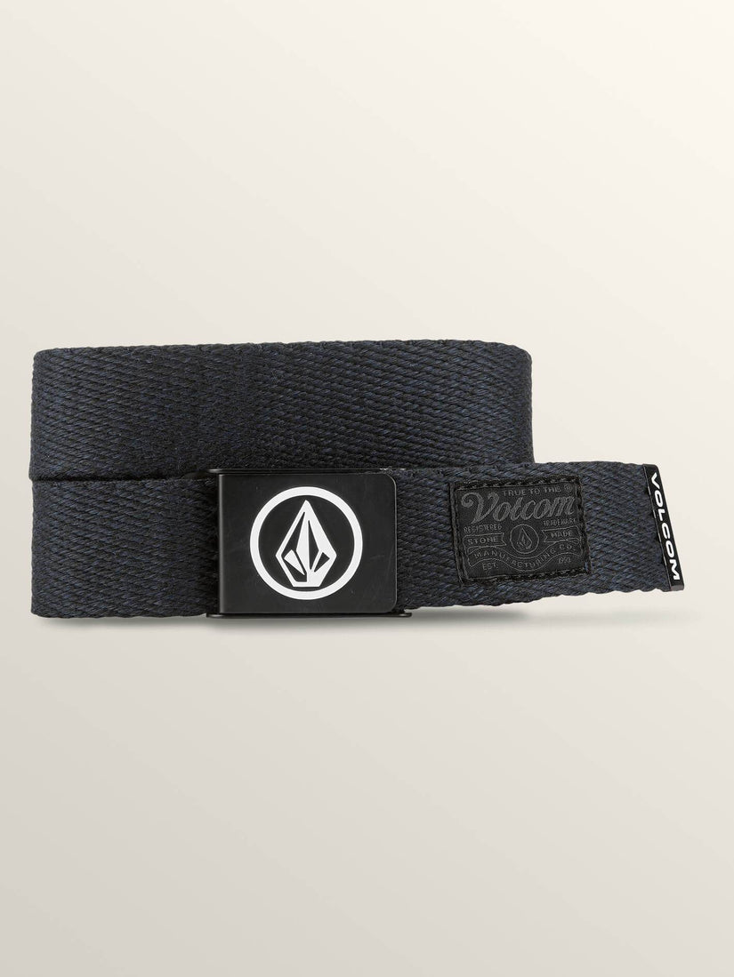 Circle Web Belt - Navy