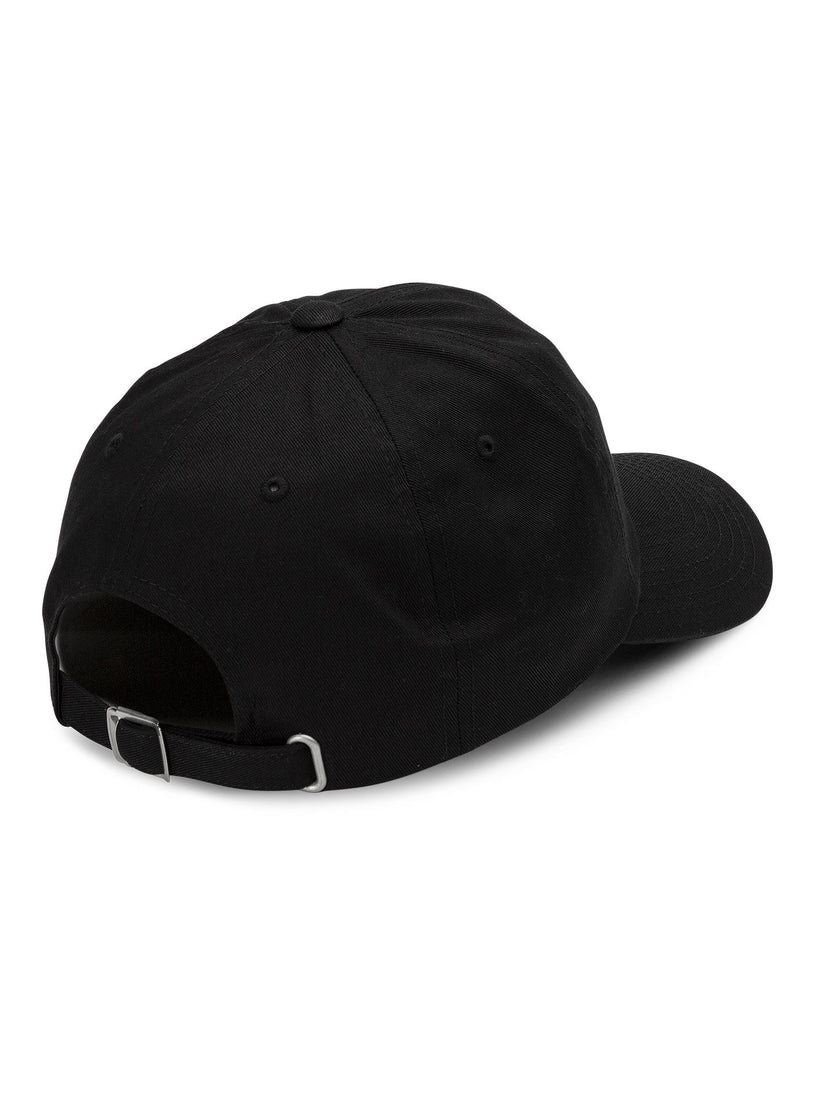 Circle Stone Dad Hat - Black (E5521904_BLK) [B]
