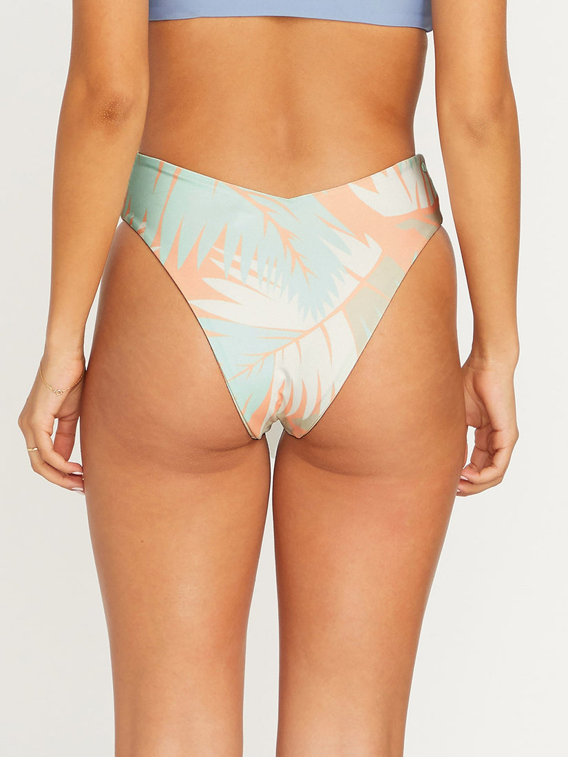 Palm Shell Retro Bikini Bottom - MELON (O2612301_MEL) [1]